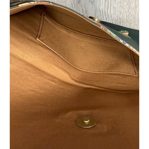 Gremlins Clutch Green Envelope Bag Lightweight Classic 80s Movie 3D Glasses - Picture 4 of 4